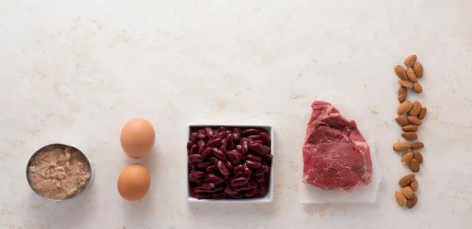 الحصص الغذائية للبروتينات واللحوم